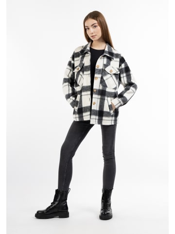 myMo ROCKS Damen Shirt in Schwarz Wollweiss