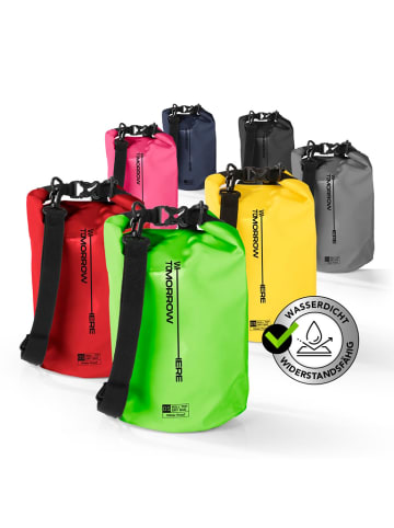 Where Tomorrow PVC dry bag 5L - grün wasserdichte Tasche