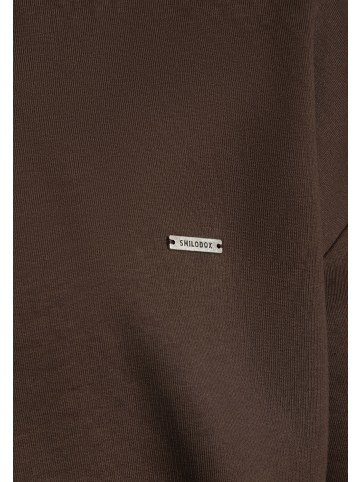 SMILODOX Hoodie Dawson in Braun