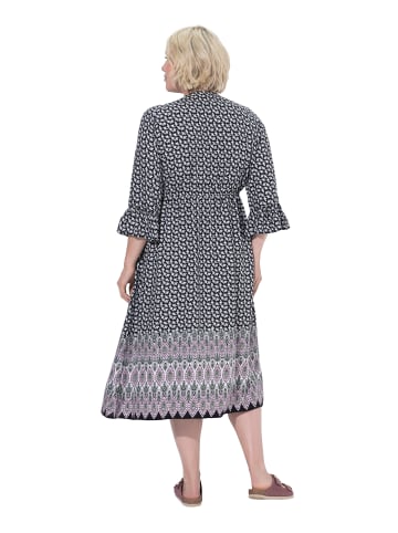 Ulla Popken Kleid in schwarz