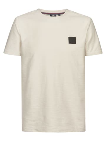 Petrol Industries Jersey T-Shirt Cráter in Weiß
