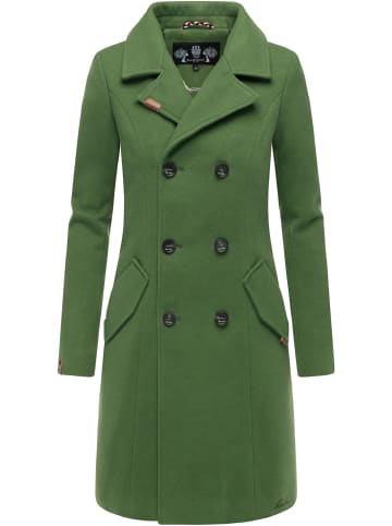 Marikoo Wollmantel Nanakoo in Pine Olive