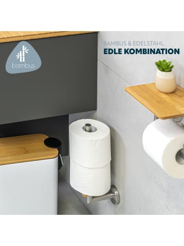 bremermann Toilettenpapierhalter ca. 7,5 x 28,5 x 12 cm (B/H/T)