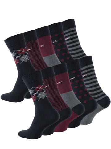 Cotton Prime® Classic Business Socken 10 Paar in Mehrfarbig