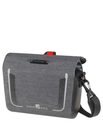 KLICKfix Baggy Mini Waterproof - Lenkertasche 20 cm (grau) in grau