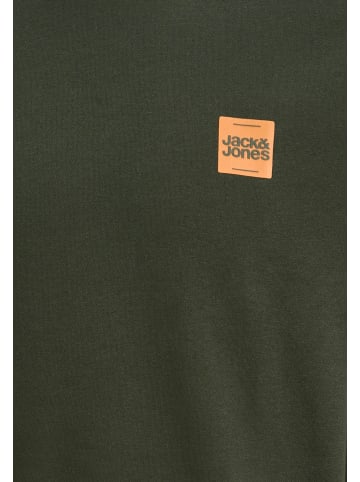Jack & Jones Sweatshirt 'Randy' in dunkelgrün
