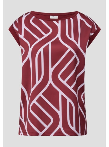 s.Oliver T-Shirt in 38D3_rubinrot