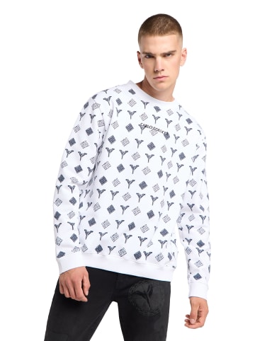 Carlo Colucci Sweatshirt Faistnauer in Weiß