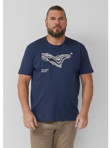 s.Oliver T-Shirt in 58D1_tiefblau