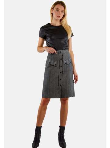 TOOCHE Rock "Fischgeräte" in grau