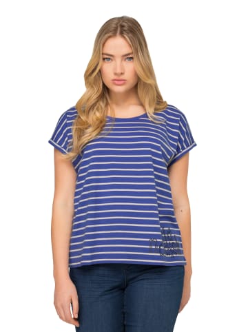 LAURASØN Shirt in blau lila