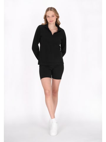 myMO ATHLSR Fleecepullover in Schwarz