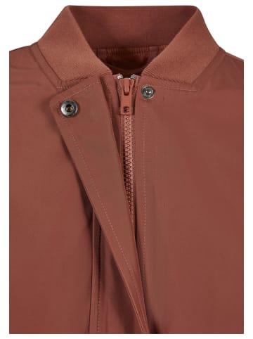 Urban Classics Urban Classics Damen Ladies Recycled Oversized Light Bomber Jacket in terracotta