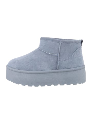 Ital-Design Stiefelette in Hellblau