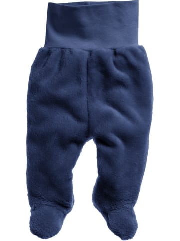 Playshoes Kinder Pumphose "Kuschelfleece-Hose" in Blau
