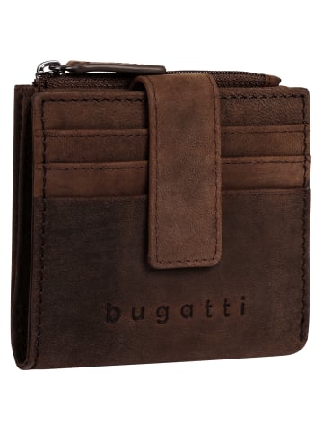 Bugatti Geldbörse LUCA echt Leder in braun
