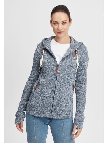 Oxmo Kapuzensweatjacke in blau