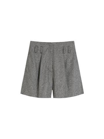 Marc O'Polo Tweed-Shorts regular in Schwarz