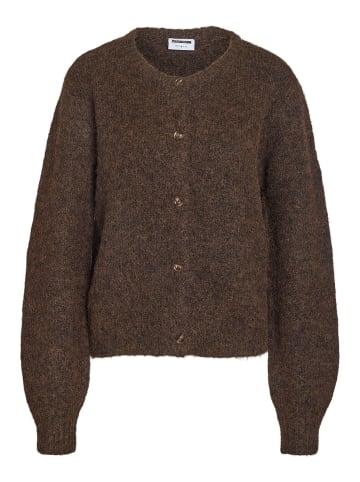 Noisy may Strickjacke in Chocolate Brown1