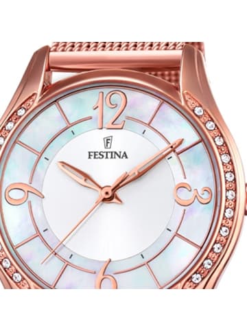 Festina Analog-Armbanduhr Festina Mademoiselle rosegold mittel (ca. 36mm)