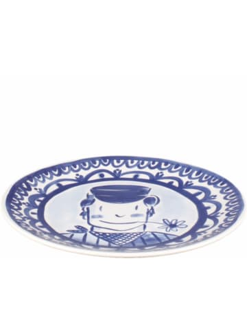 Blond Amsterdam Speiseteller Junge in Blau - 26cm