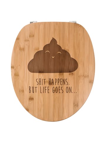 Mr. & Mrs. Panda WC Brille Sache mit Spruch in Transparent