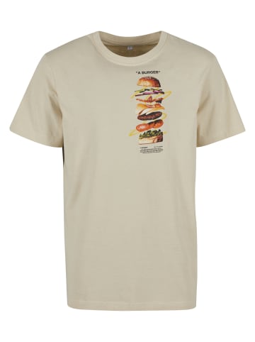 Mister Tee Mister Tee Herren A Burger Tee in sand