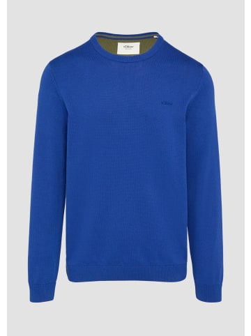 s.Oliver Strickpullover in 5612_ozeanblau