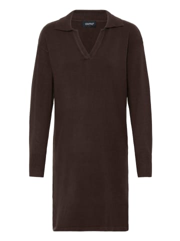 Oxmo Strickkleid OXNera in braun