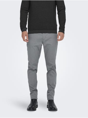ONLY & SONS Hose in Grey Pinstripe 1