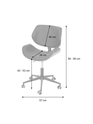 MCW Bürostuhl G25, Creme