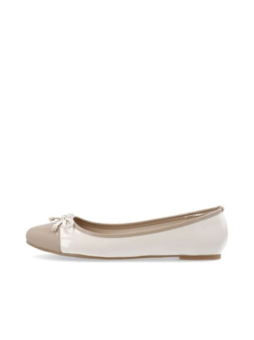 Bianco Ballerinas in Off White Nougat