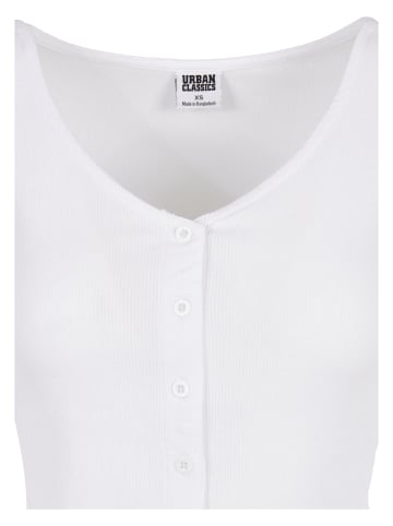 Urban Classics Urban Classics Damen Ladies Cropped Rib Cardigan in white