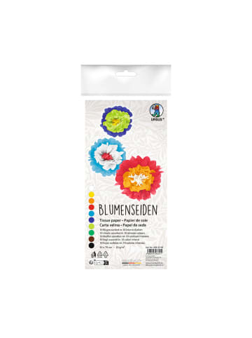 URSUS Blumens Intensiv, 10 Farben, 20g, 50x70cm, 10Stk. - ab 3 Jahren