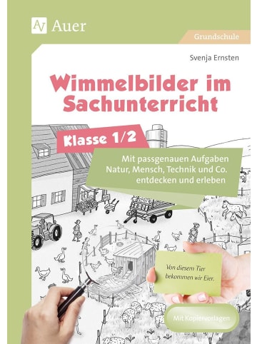 Auer Verlag Wimmelbilder im Sachunterricht - Klasse 1/2 | Mit passgenauen Aufgaben Natur,...