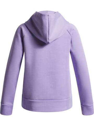 Under Armour Hoodie "Rival Shimmer Hoodie Fleece" in Lila