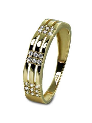 GoldDream Goldring 333 Gelbgold - 8 Karat, Sparkle Größe 56 (17,8)