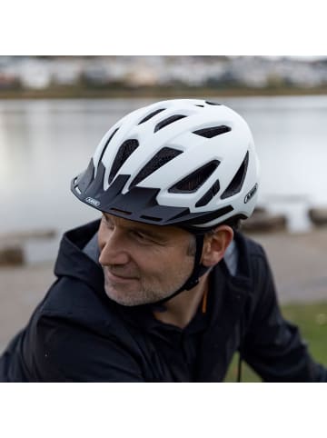 ABUS Fahrradhelm Urban-I 3.0 in signal silver
