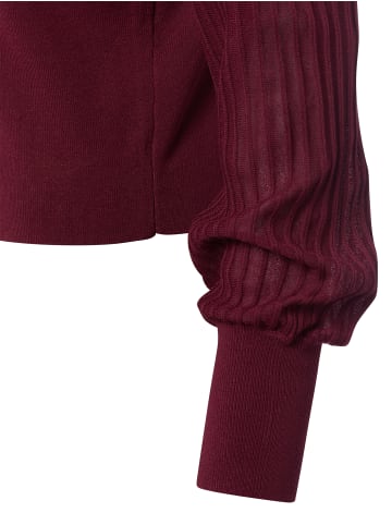 Zero  Pullover in bordeaux - 0004