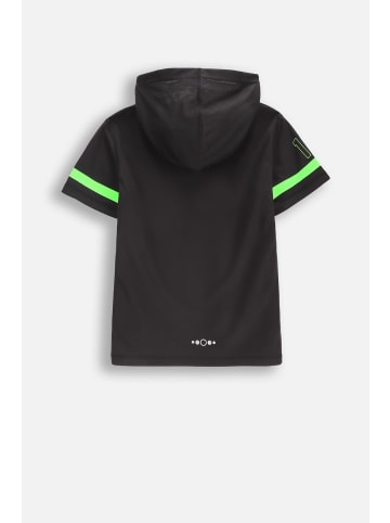 Lemon explore Sportshirt mit kurzen Ärmeln in schwarz