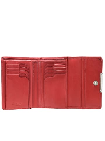 Esquire Helena Geldbörse I Leder 14 cm rot