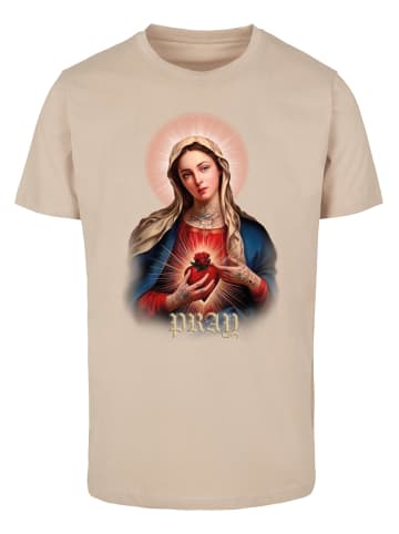 Mister Tee Mister Tee Herren Praying Mary Tee in sand