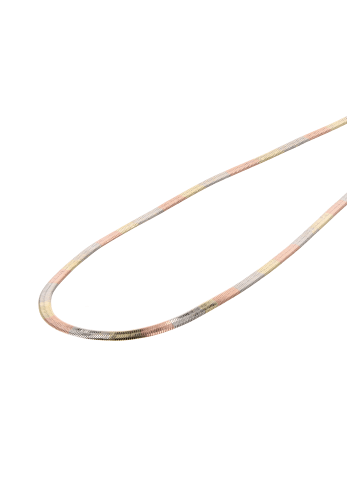 Usha Women Necklace in Gold Rose Silver