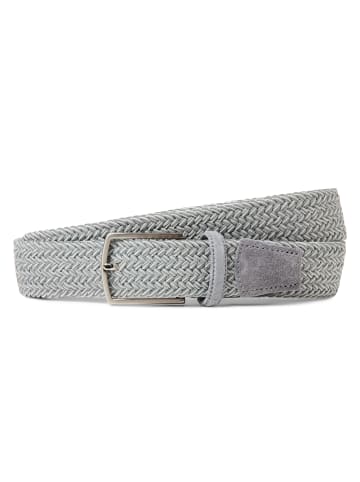 Nils Sundström Gürtel in silber weiß - 0003