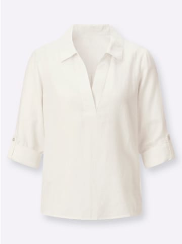 WITT WEIDEN Flanell-Bluse in ecru