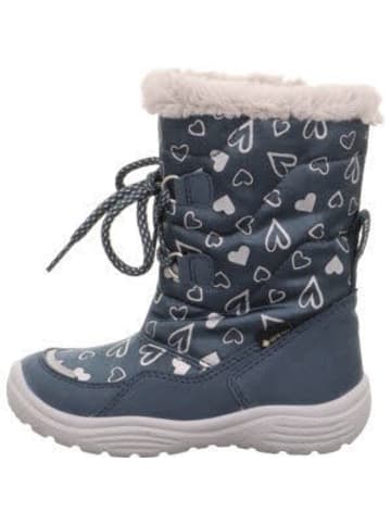superfit Mädchen Stiefel Schuh Textil \ CRYSTAL in Blau
