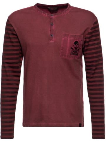 King Kerosin Longsleeve in Rot