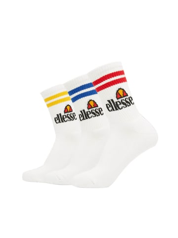 ellesse Socken 6er Pack in Weiß/Bunt