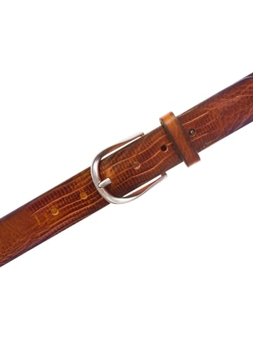 b.belt Gürtel Leder cognac