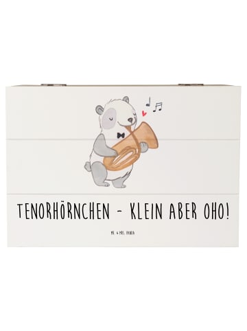 Mr. & Mrs. Panda Geschenkdose Tenorhörnchen Magie mit Spruch in Weiß